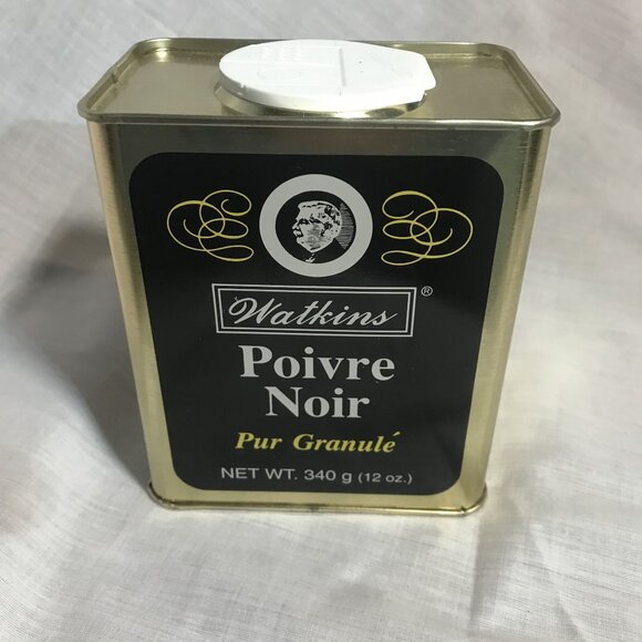 Watkins Purest Granulated Black Pepper TIN 12 Oz  TIN ONLY - Picture 3 of 7